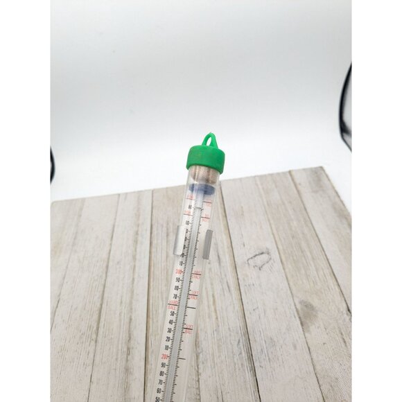 Vintage Chaney Acu-Rite Temp Candy Icing Deep Fat Kitchen Craft Thermometer - Picture 4 of 5